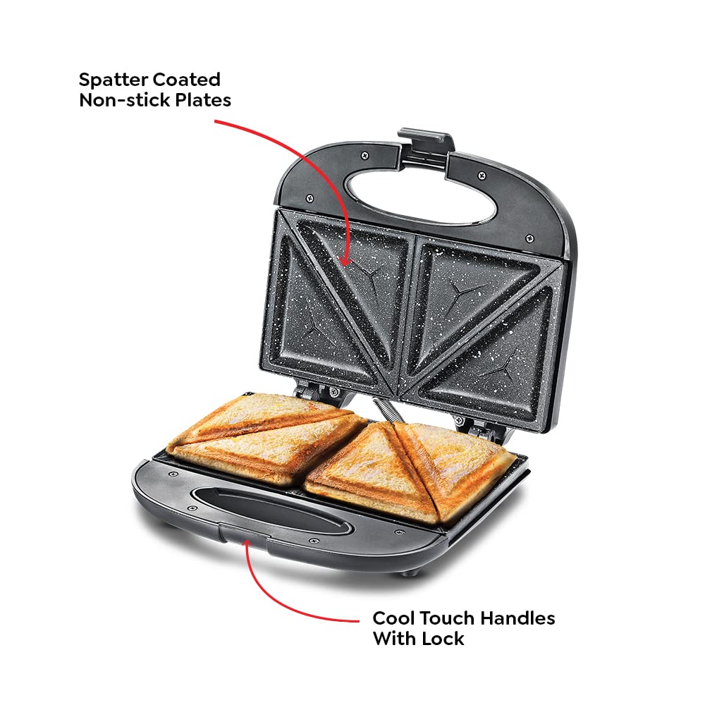 Prestige PSFSP - Spatter Coated Non-stick Sandwich Toasters